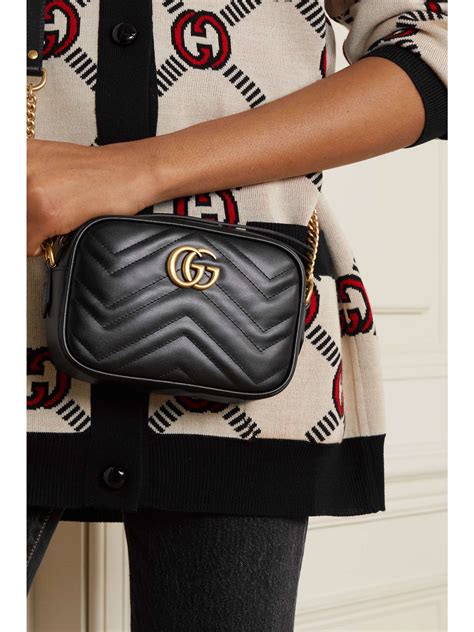 marmont gucci camera bag|gucci marmont large shoulder bag.